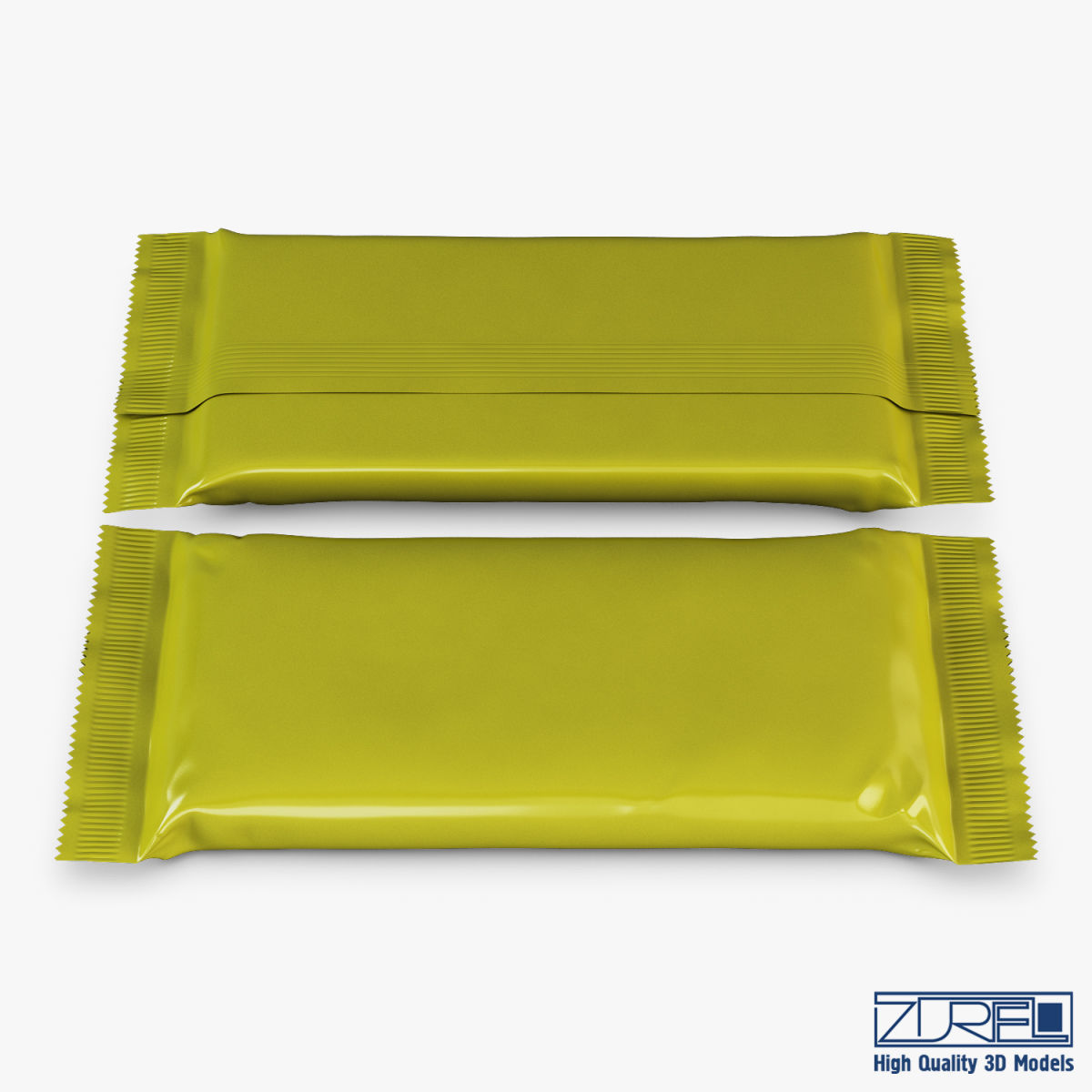 Candy wrapper v 9 3D model_6