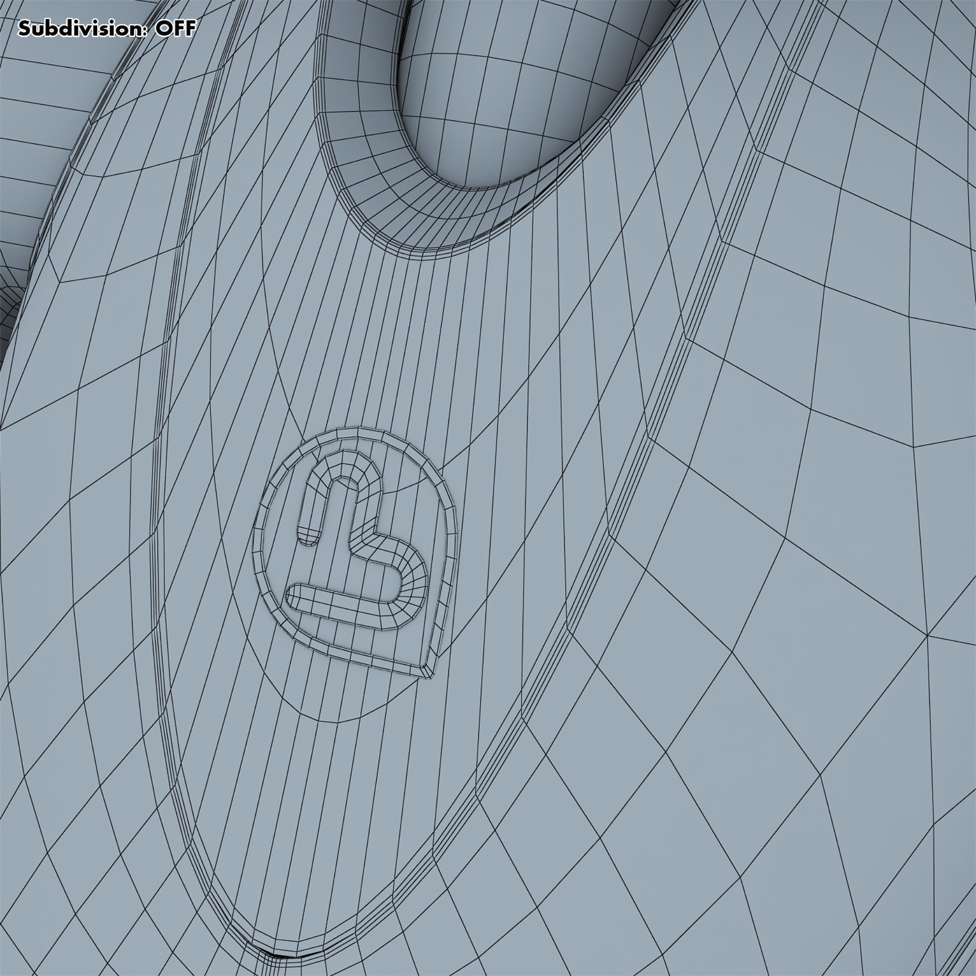 Buddy Robot White M 2 3D model_45