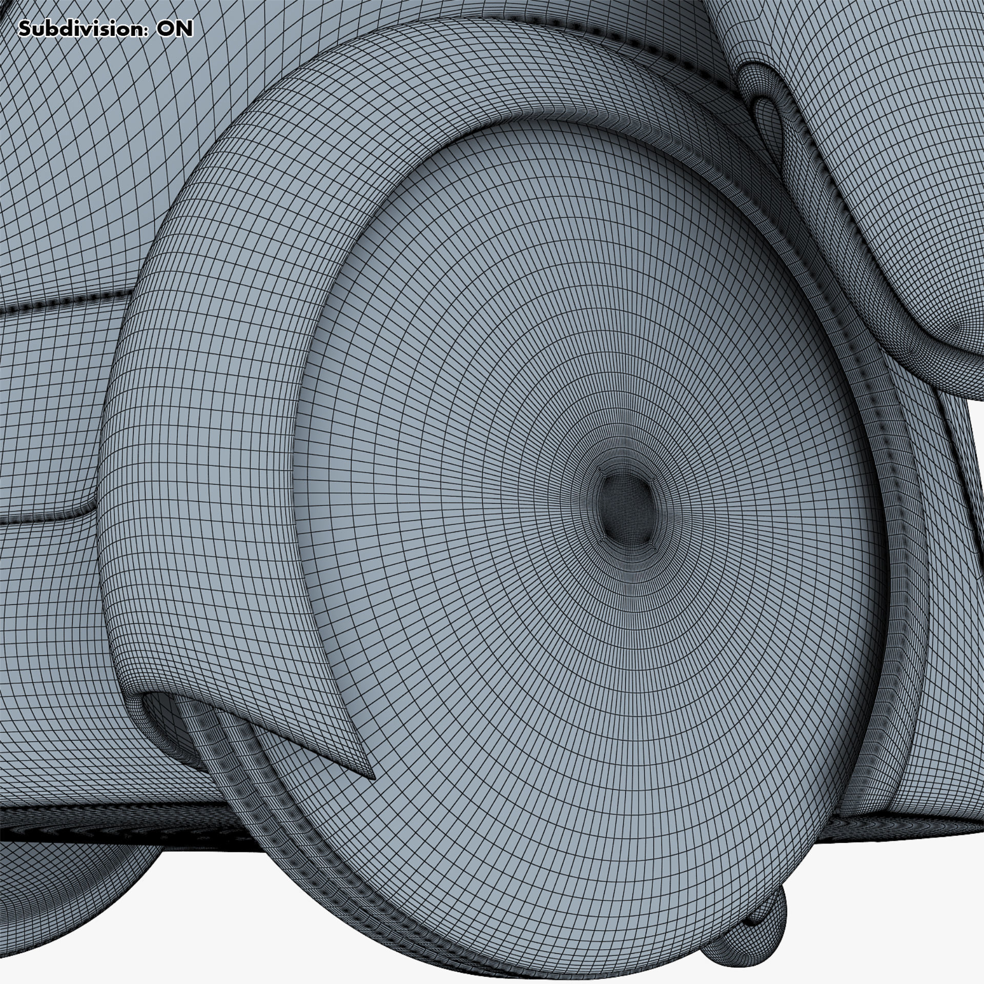 Buddy Robot White M 2 3D model_54