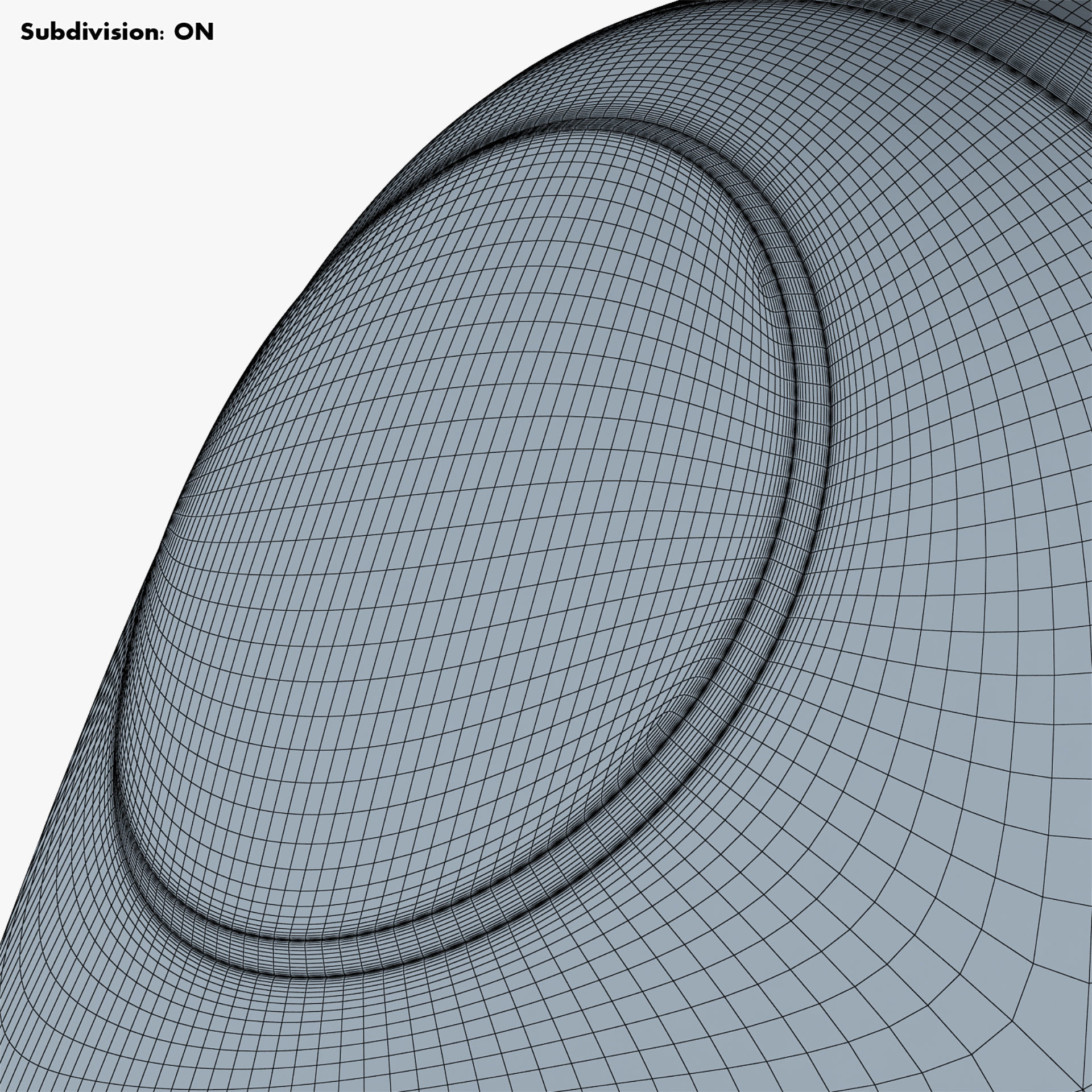 Buddy Robot White M 1 3D model_48