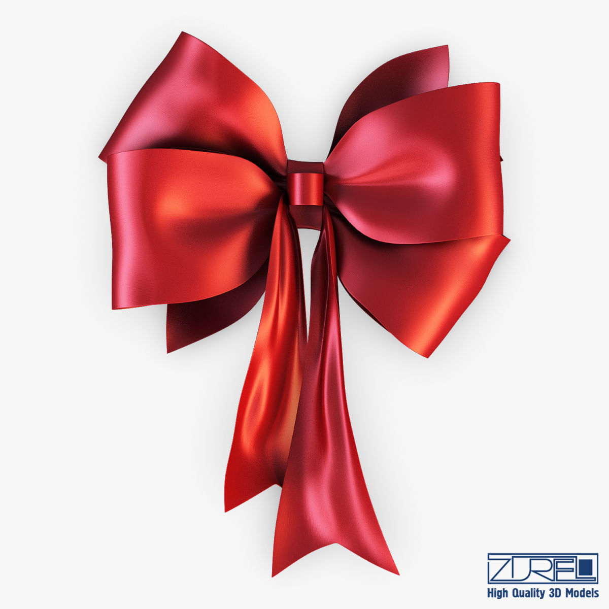 Bow v 1 olympic torch 3D model_1