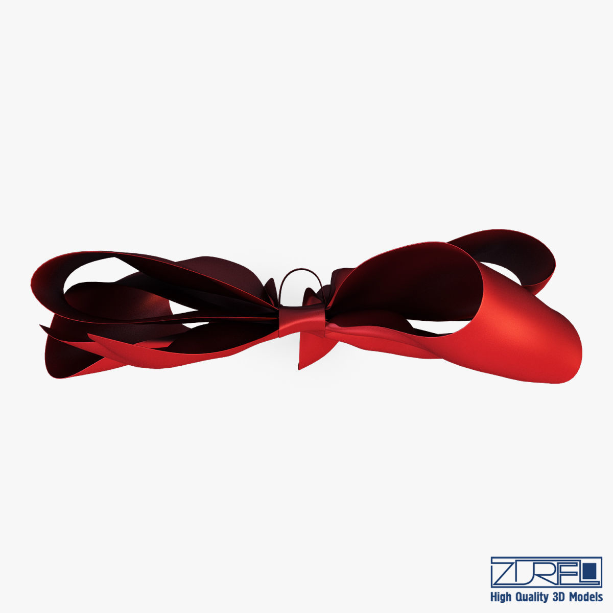 Bow v 1 olympic torch 3D model_12