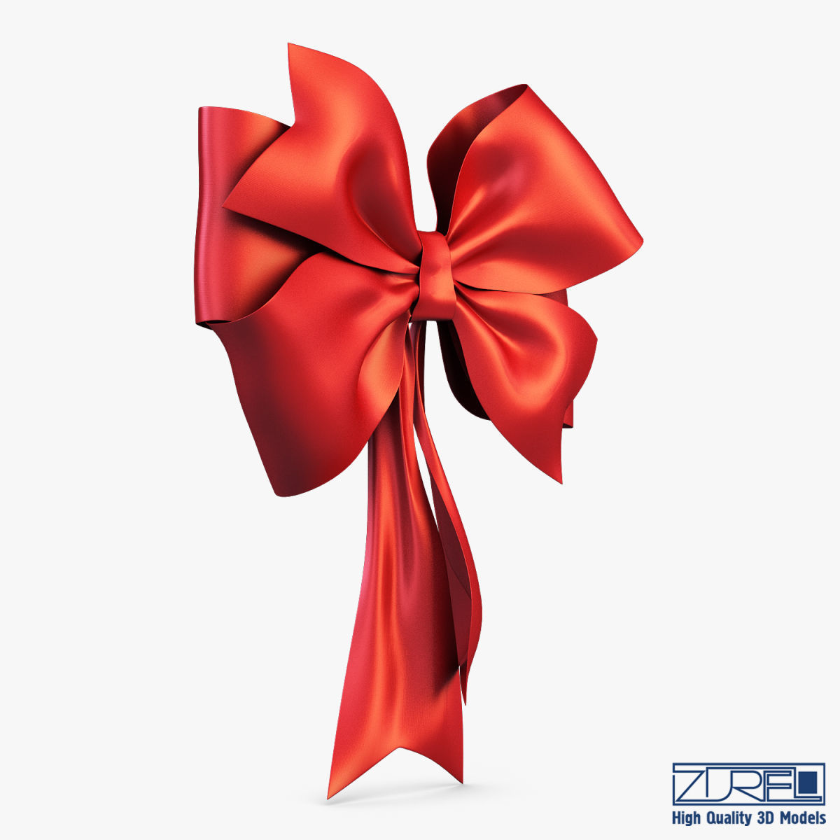 Bow v 1 olympic torch 3D model_8