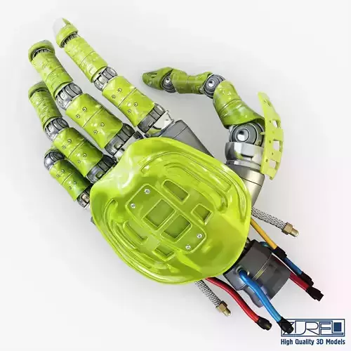 Bio robotic hand v 2 3D model