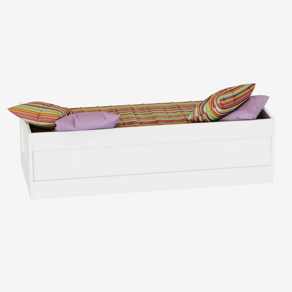 Bed Brimnes 3D model_7