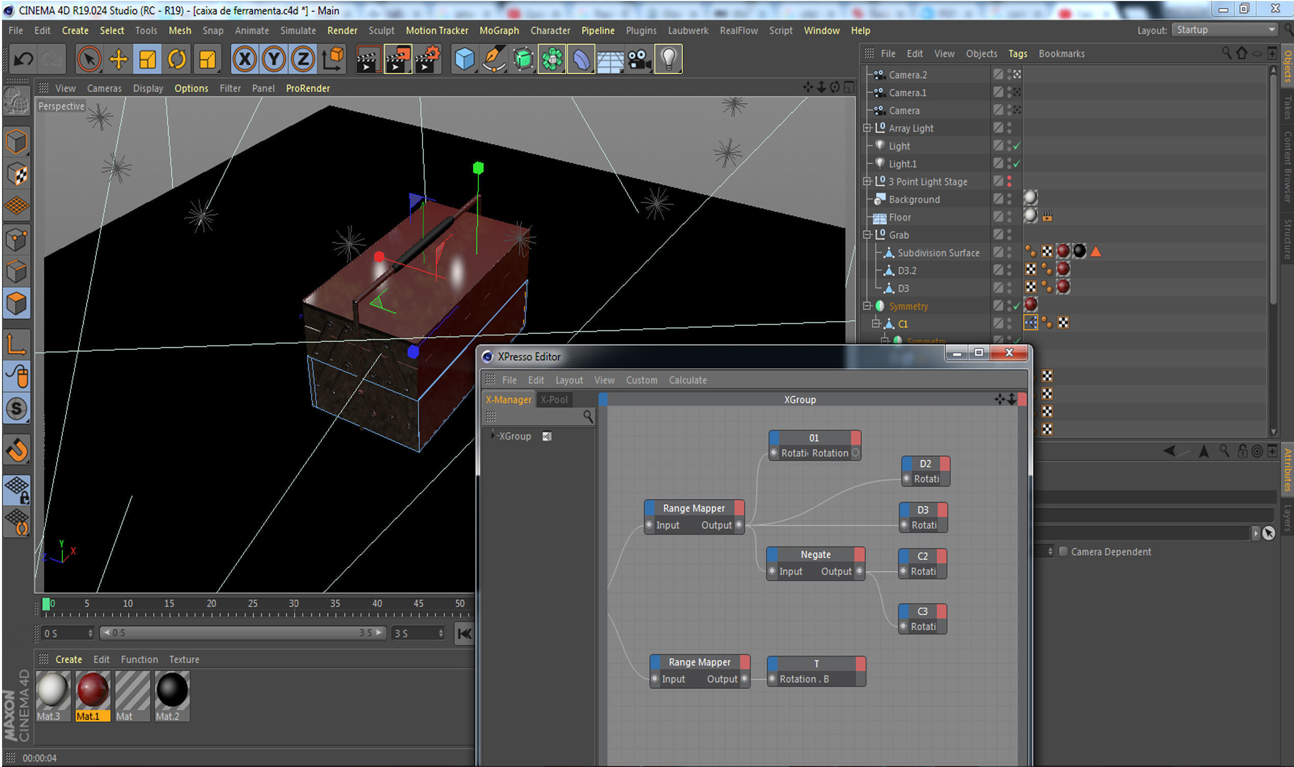 Toolbox box 3D model_5