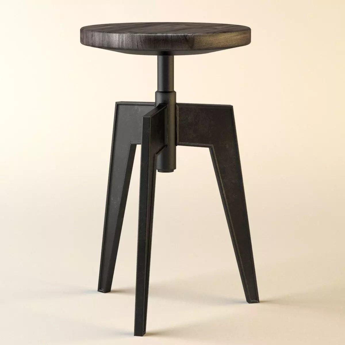 contact stool 3D model