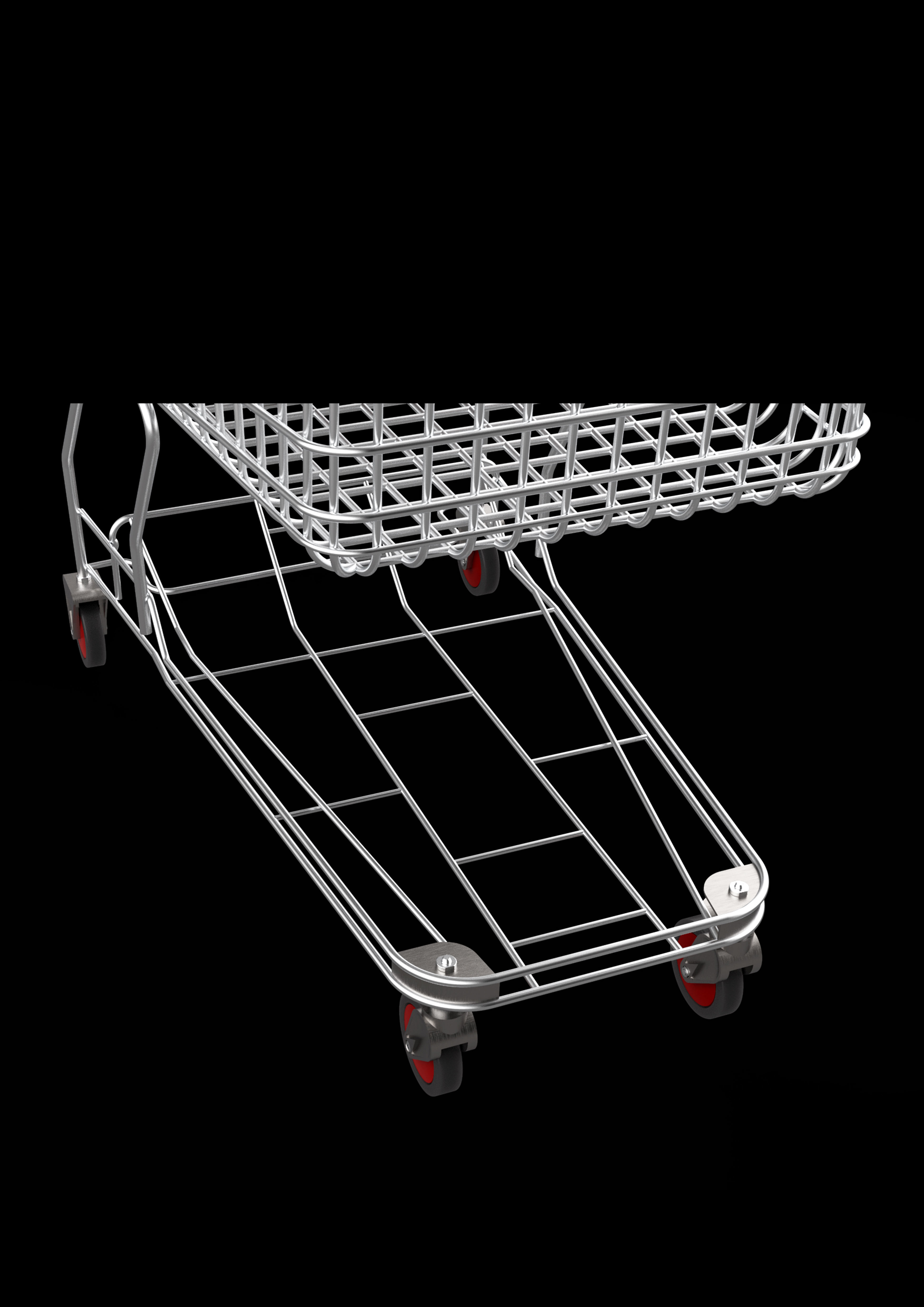 shopping cart 3D model_5