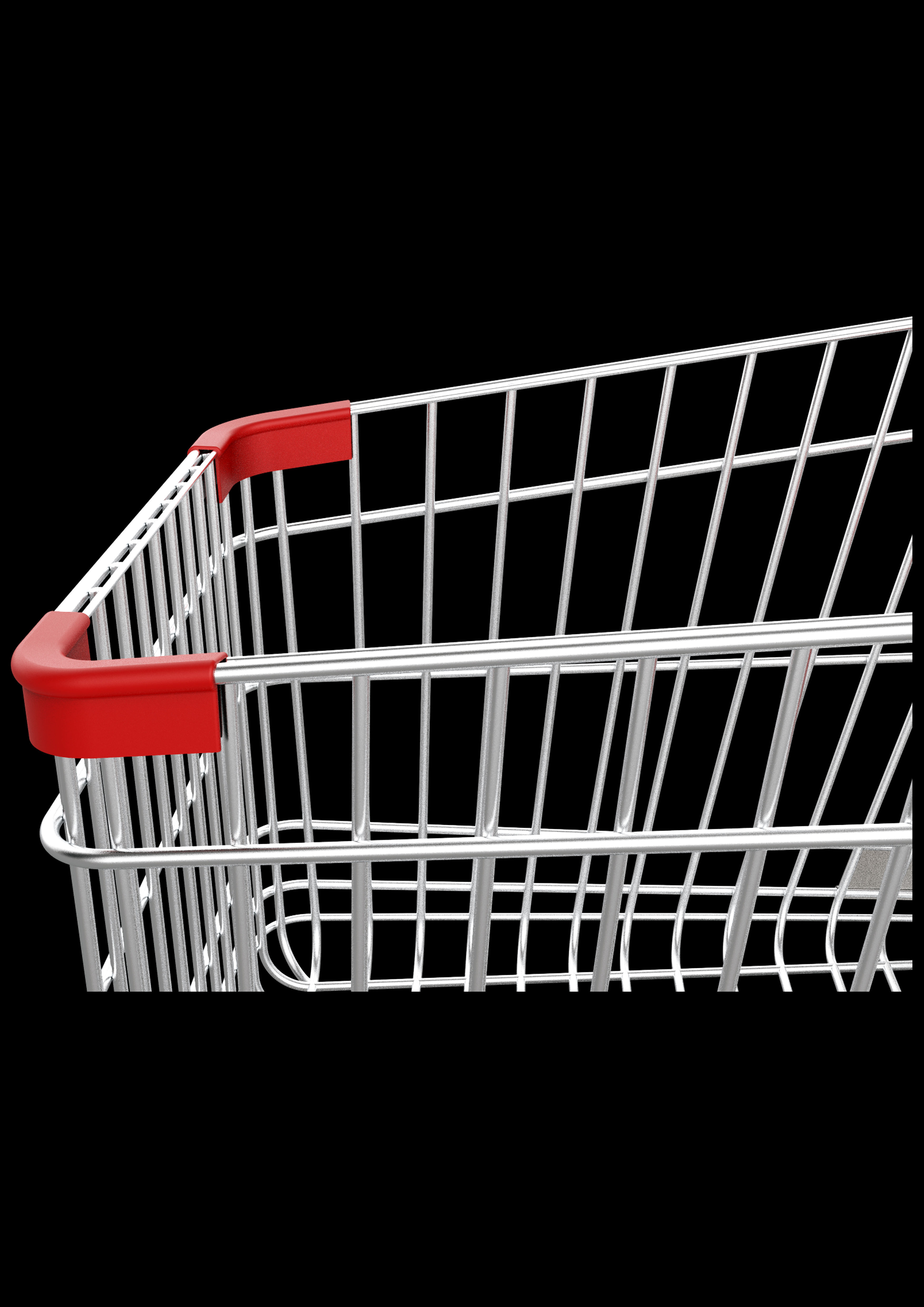 shopping cart 3D model_6
