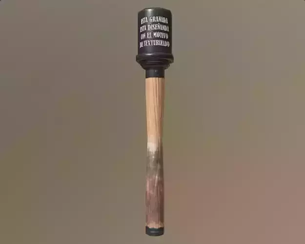 Grenade German LowPoly FREE Free low-poly 3D model