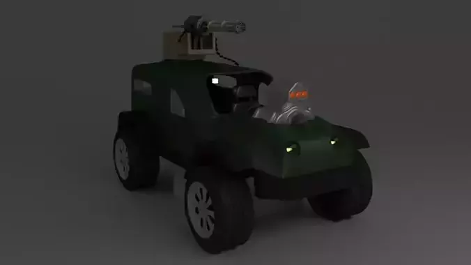 Jeep Turret Car