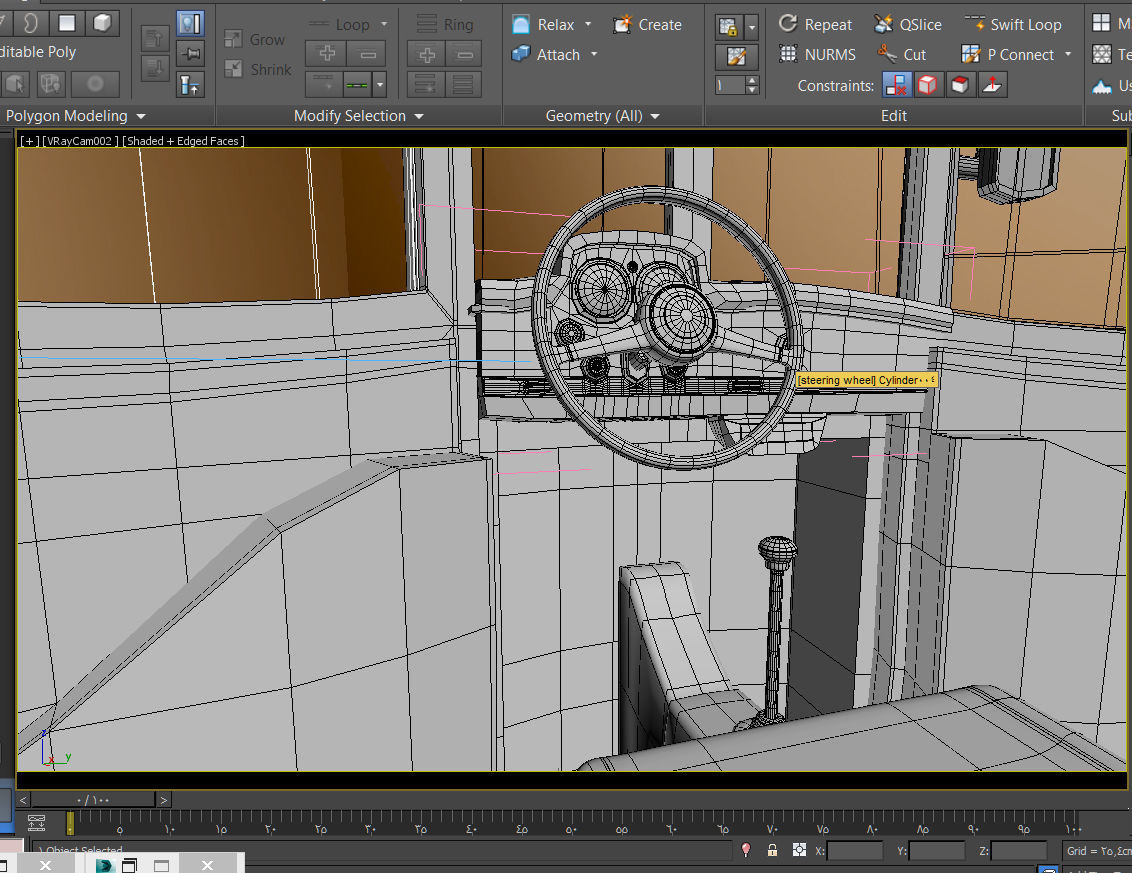 Cartoon Truck 3D model_4