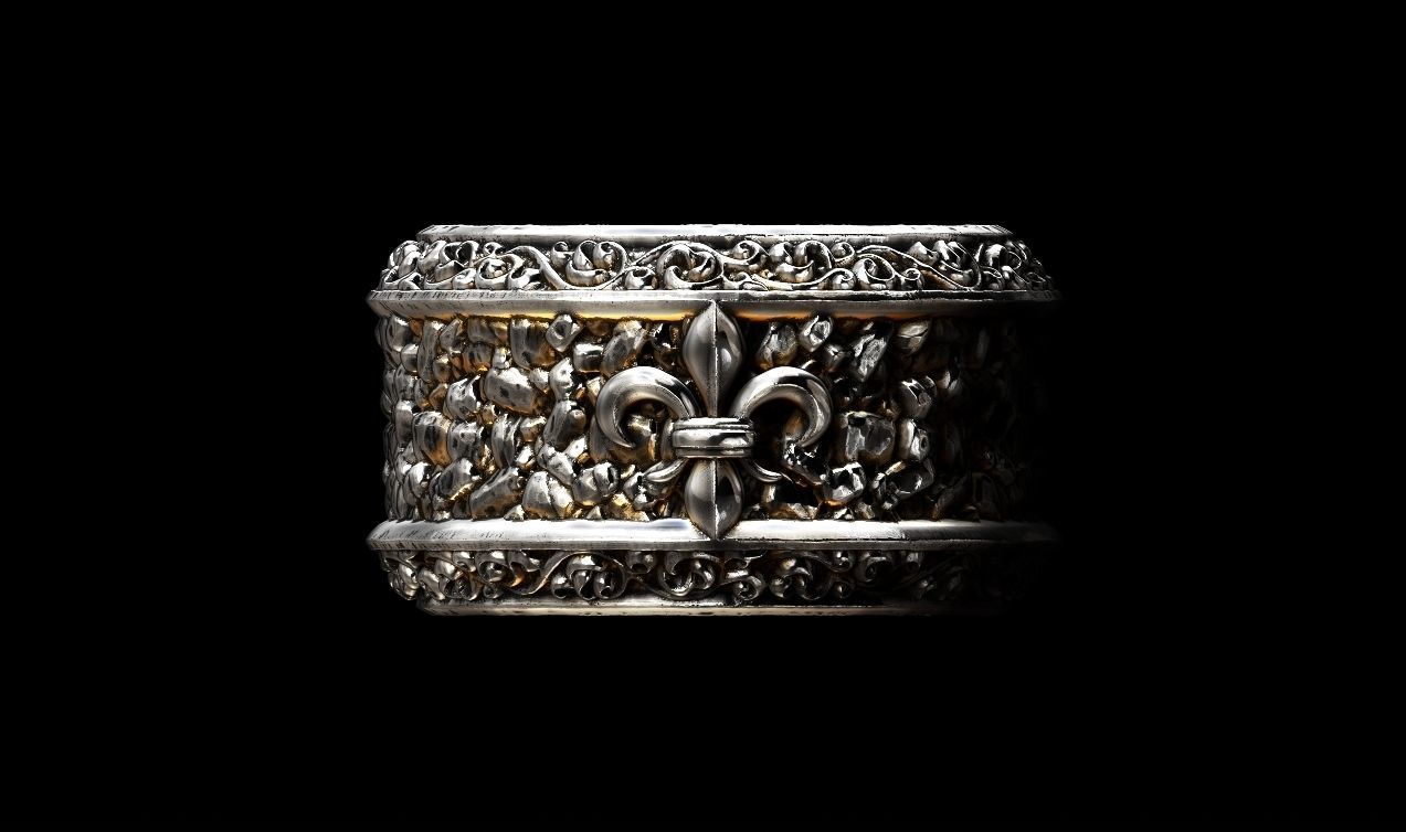 Knight and lily 3D print model_7