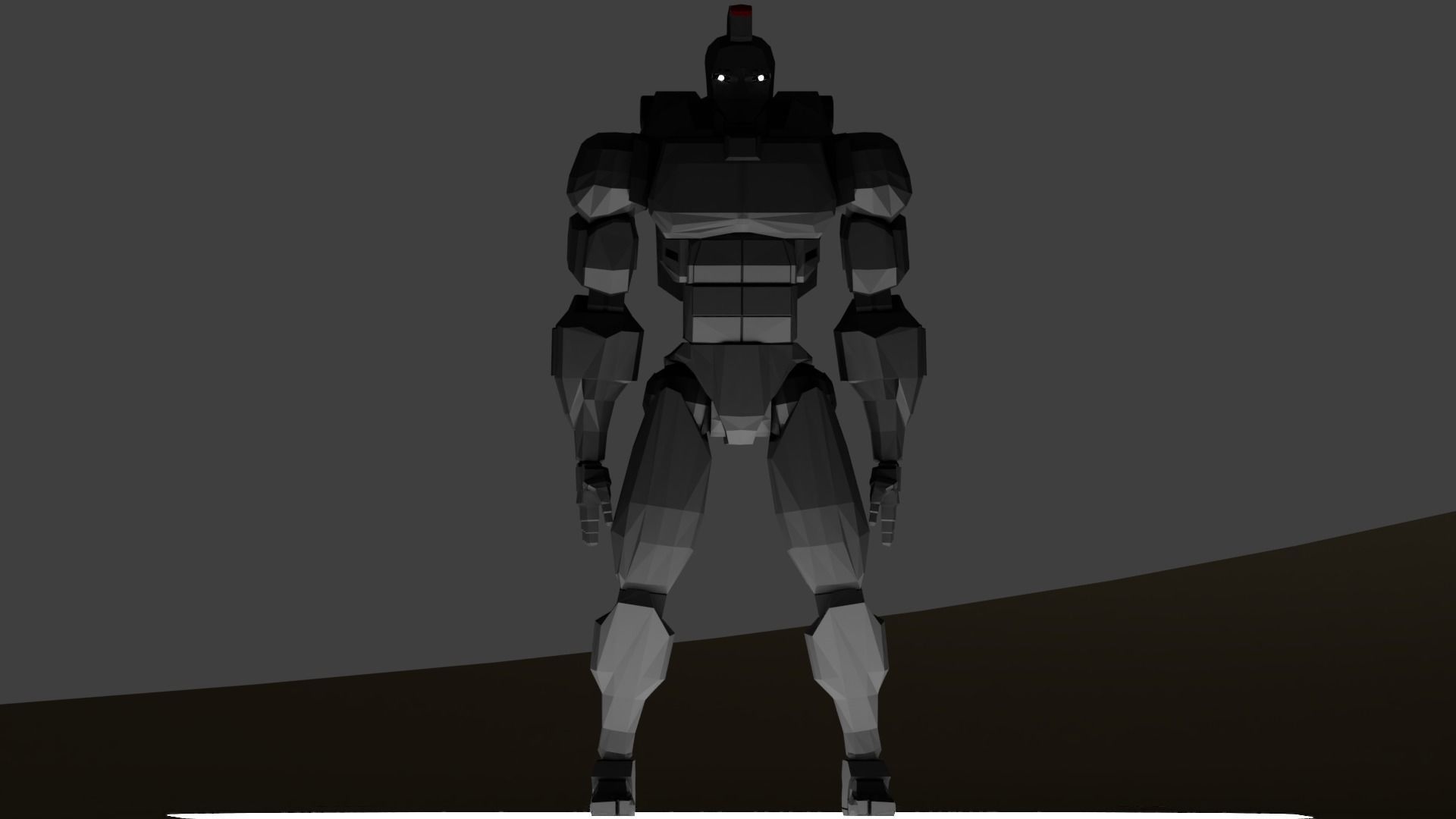 Spartan Class Mech Unit-01 Sator Low-poly 3D model_12