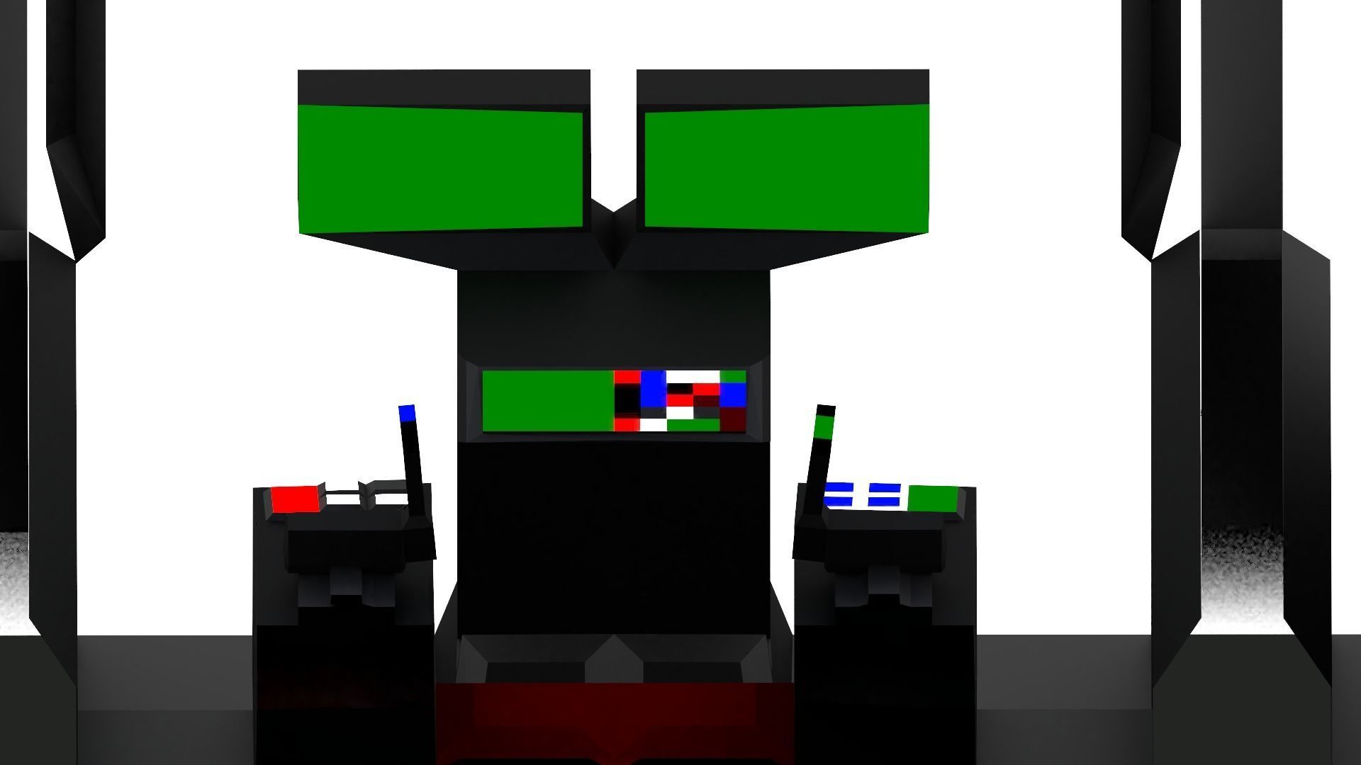 Spartan Class Mech Unit-01 Sator Low-poly 3D model_9