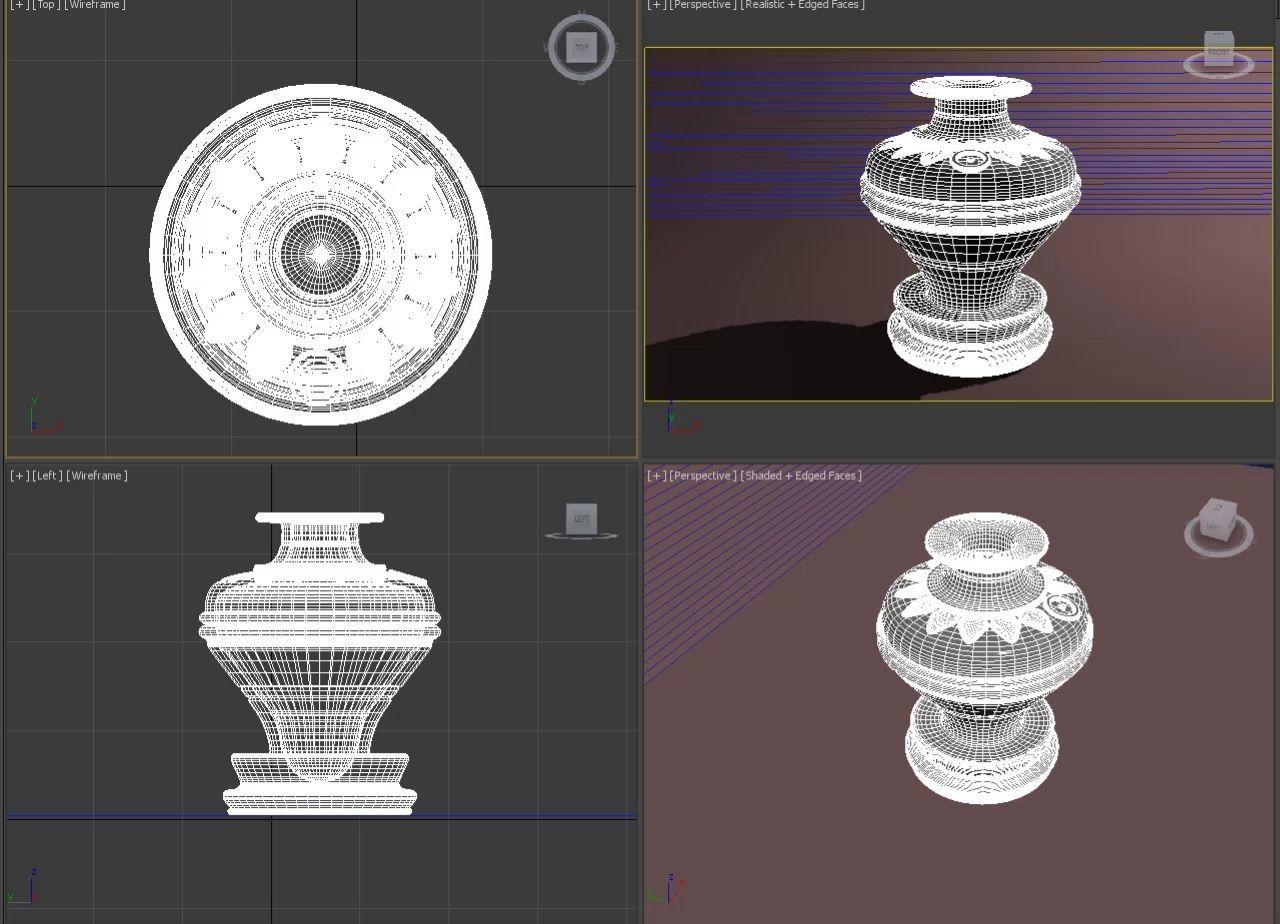 VASE Century 3D model 3D model_8