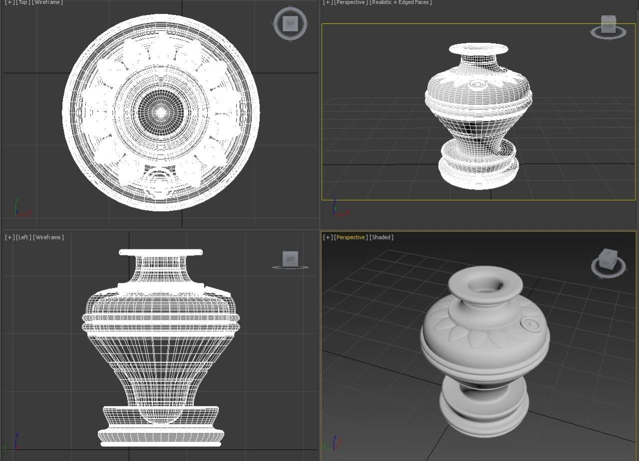 VASE Century 3D model 3D model_6