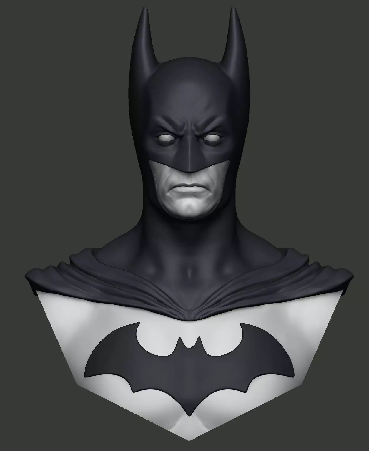 Batman Bust Free 3D print model_0