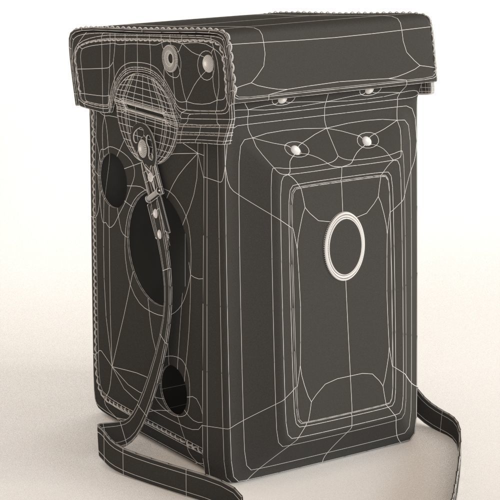 Phorocamera Rolleiflex 3D model_7