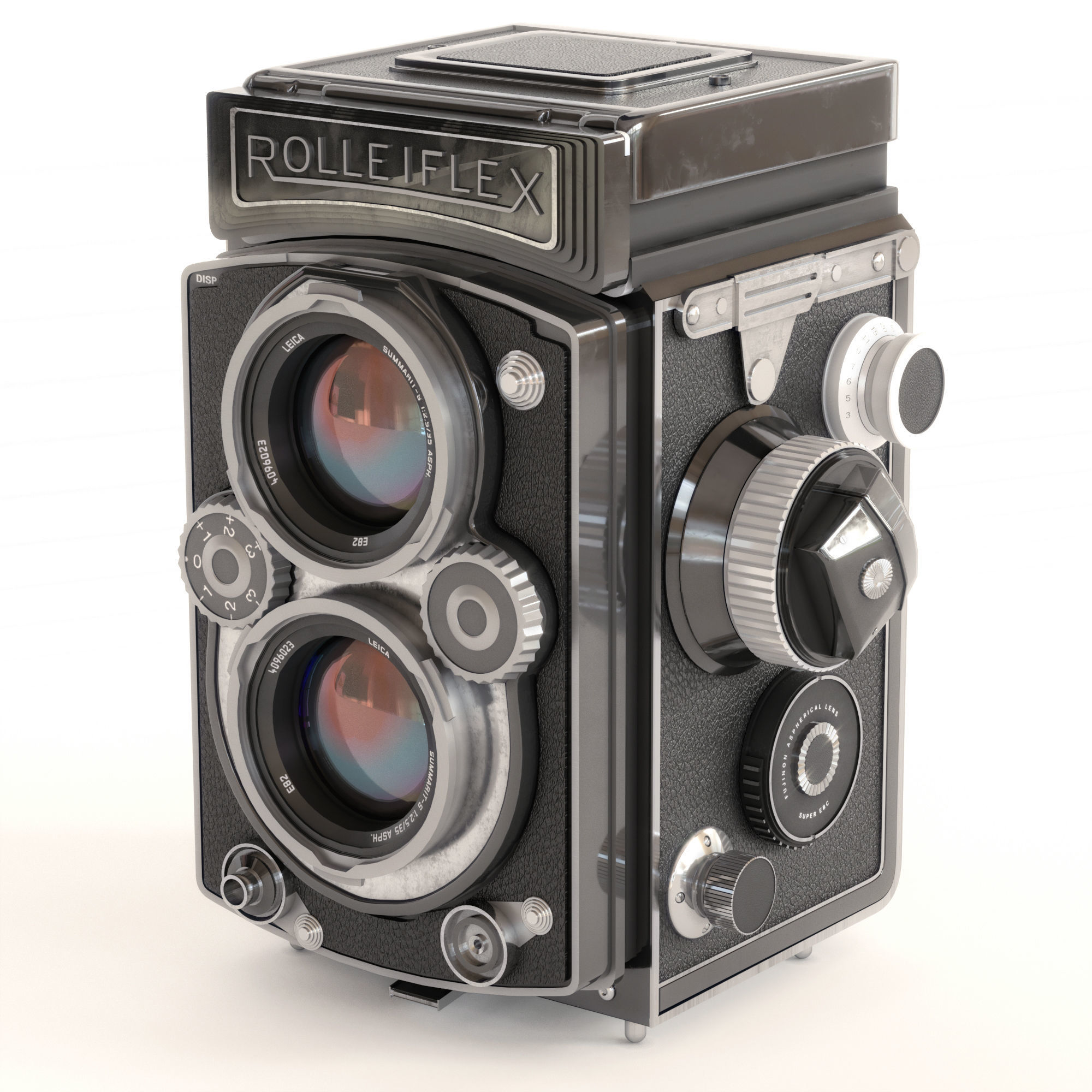 Phorocamera Rolleiflex 3D model_2