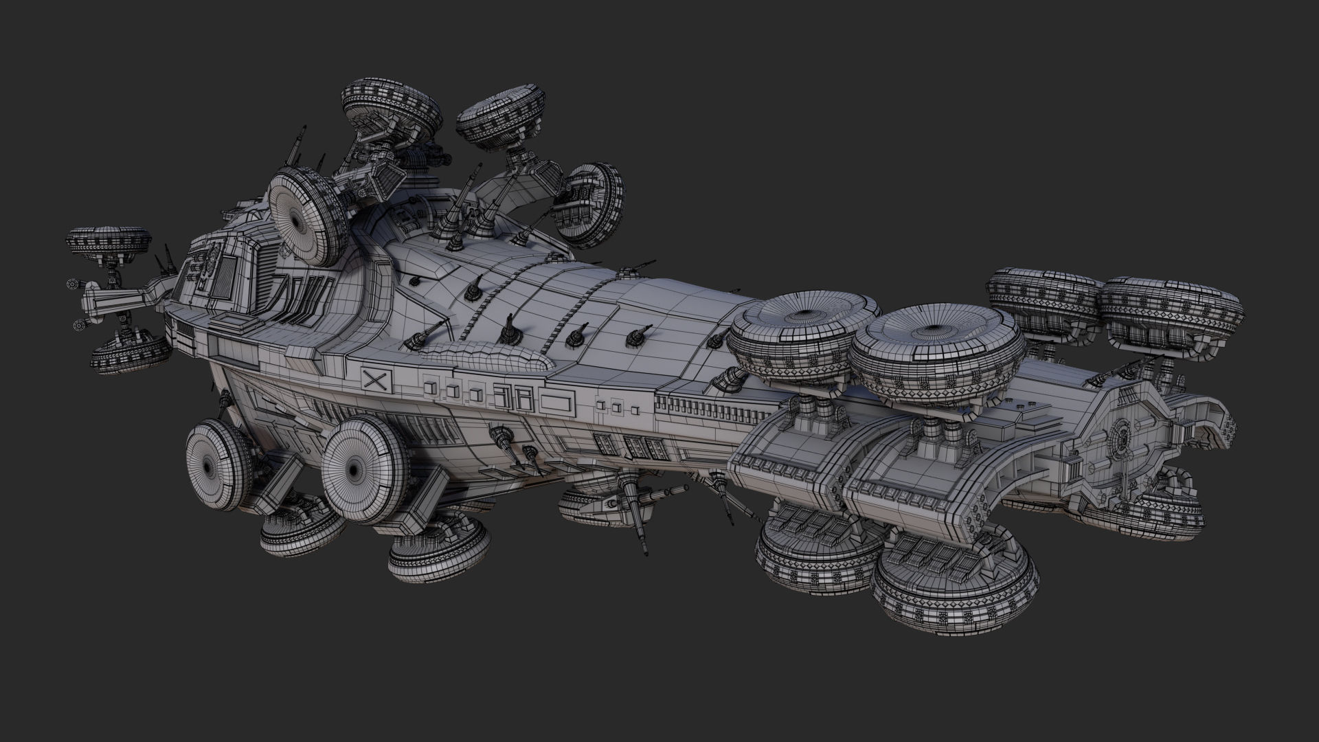 Matrix Airship  3D model_10