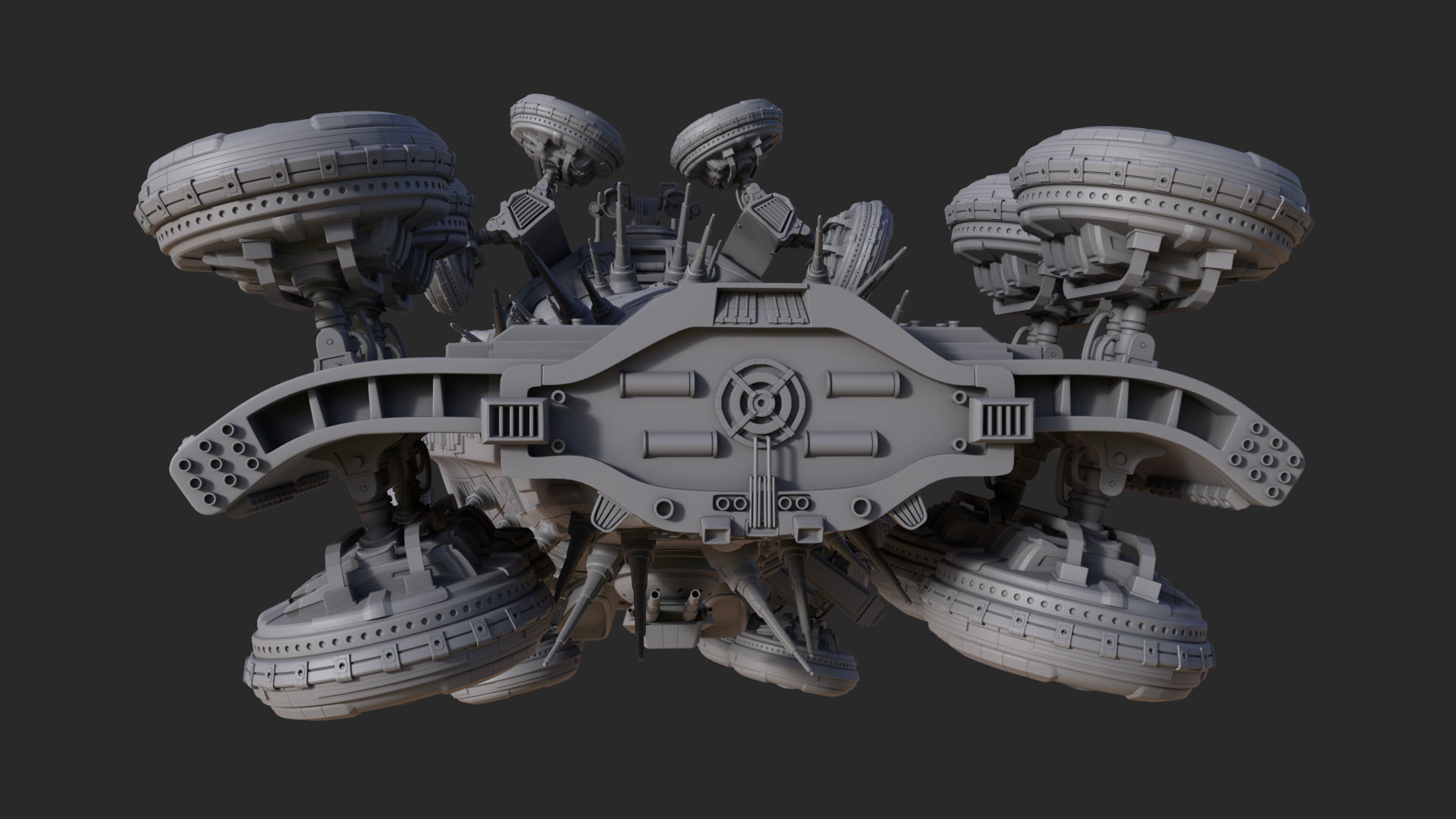 Matrix Airship  3D model_11
