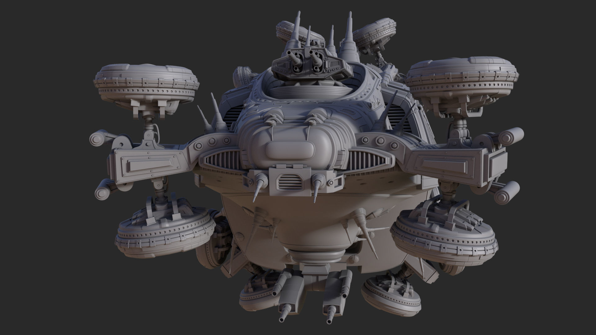 Matrix Airship  3D model_3