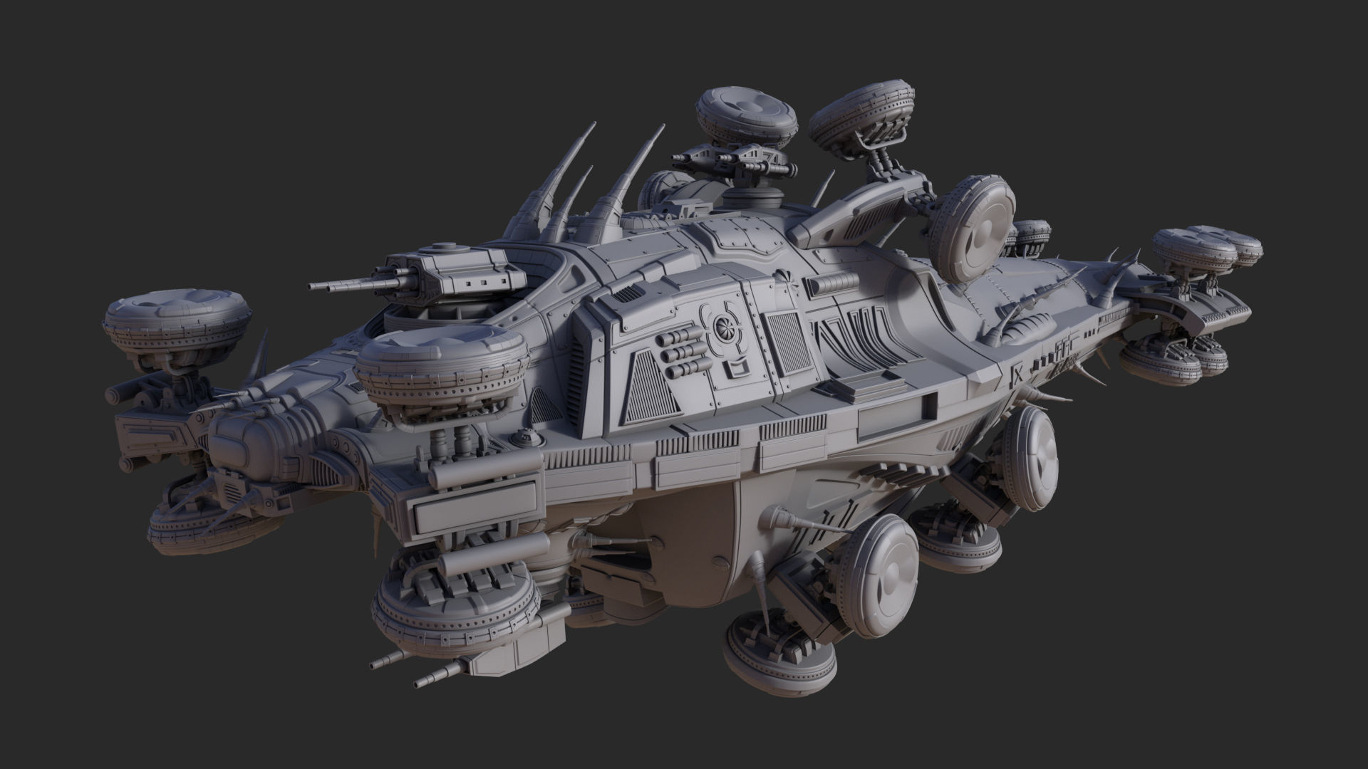 Matrix Airship  3D model_5
