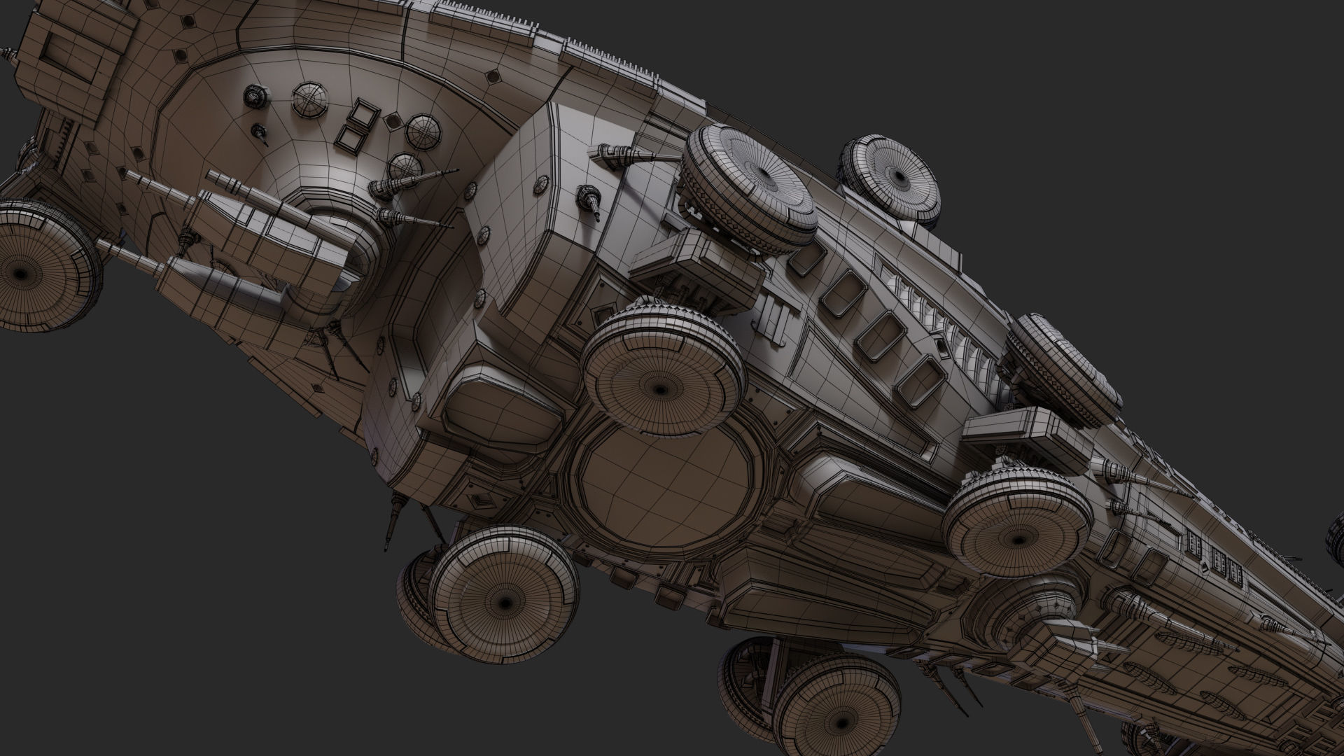Matrix Airship  3D model_16