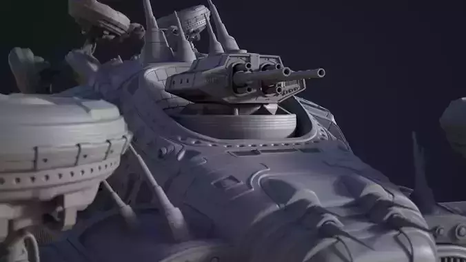 Matrix Airship  3D model