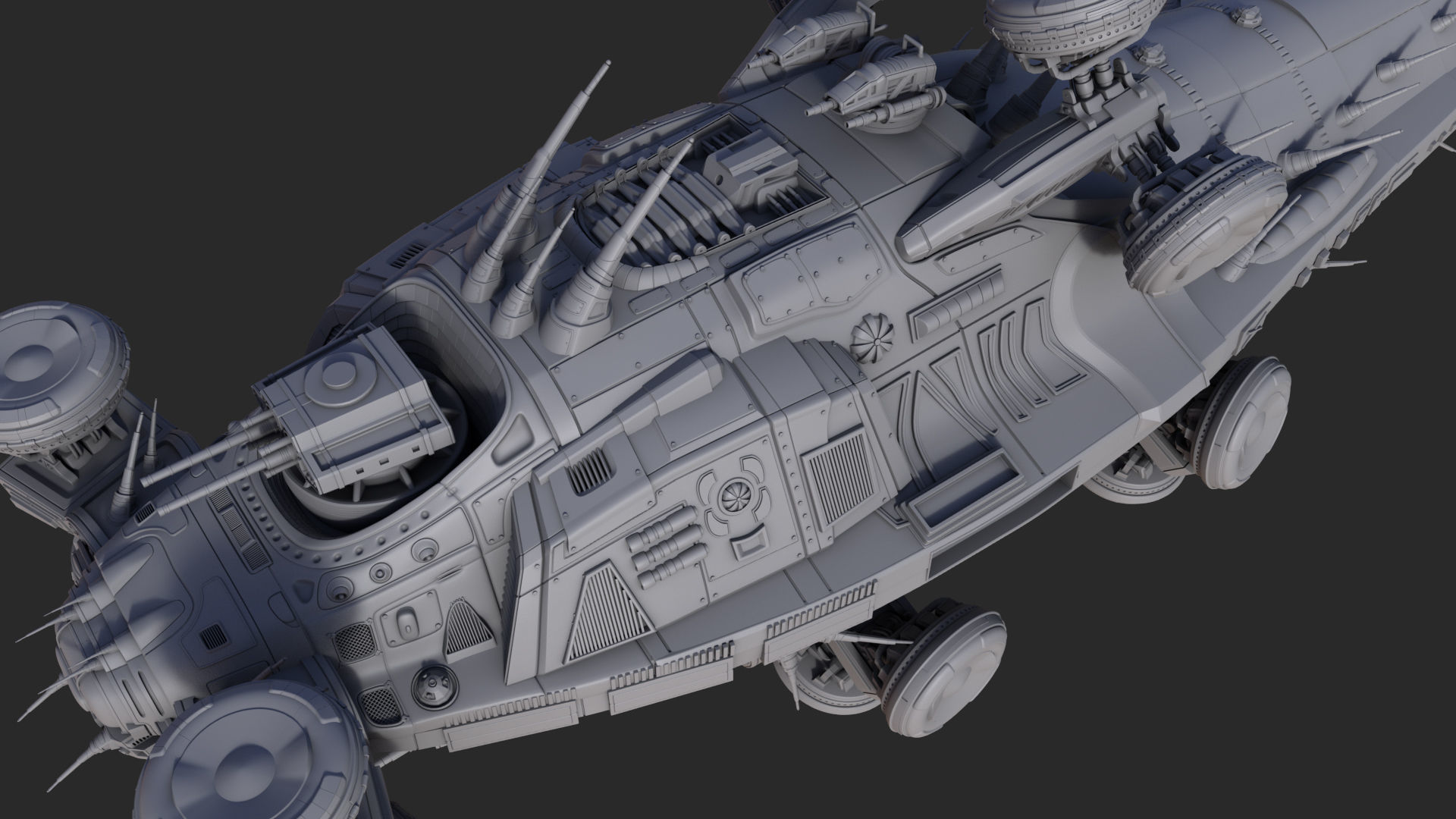 Matrix Airship  3D model_13