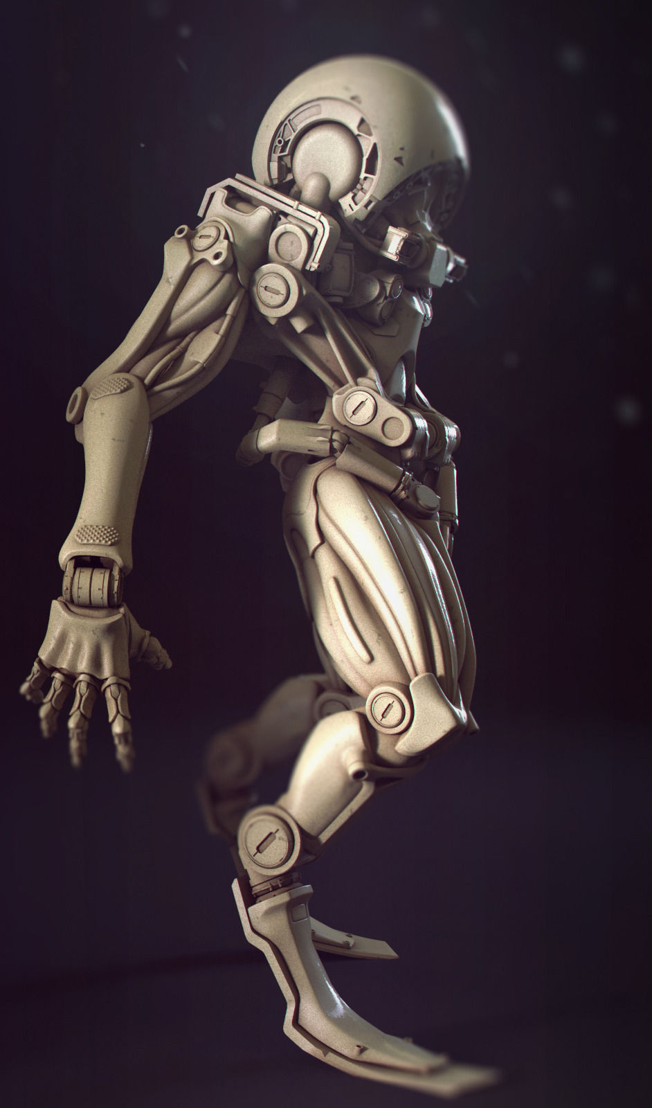 tadpole droid 3D model_3