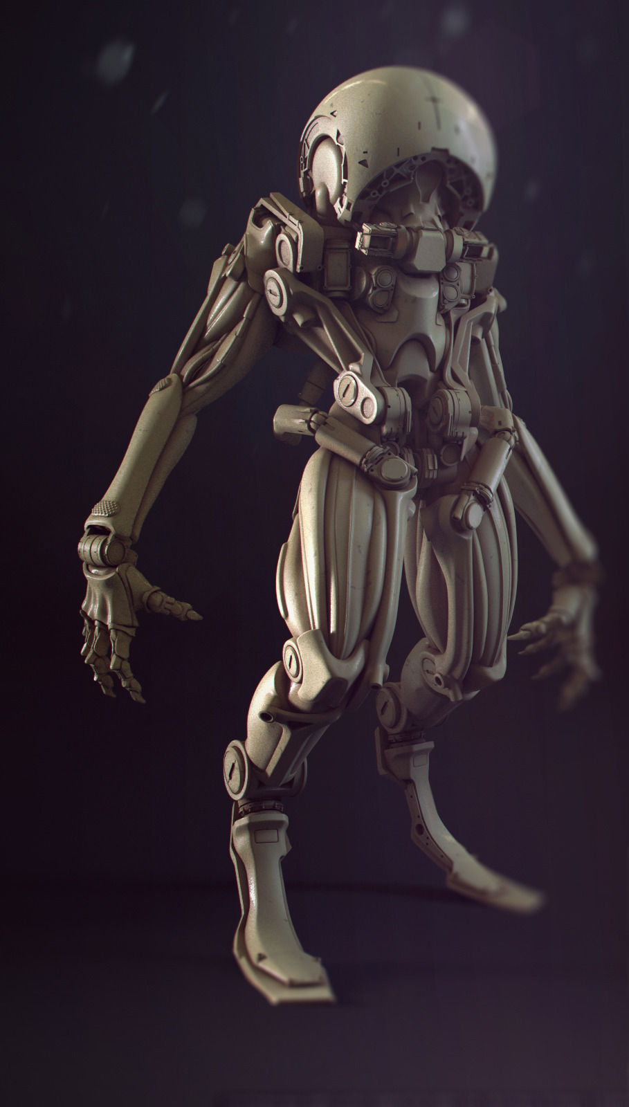 tadpole droid 3D model_1