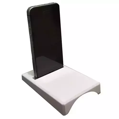 Sound amplifier and holder for Mobile 3D print model