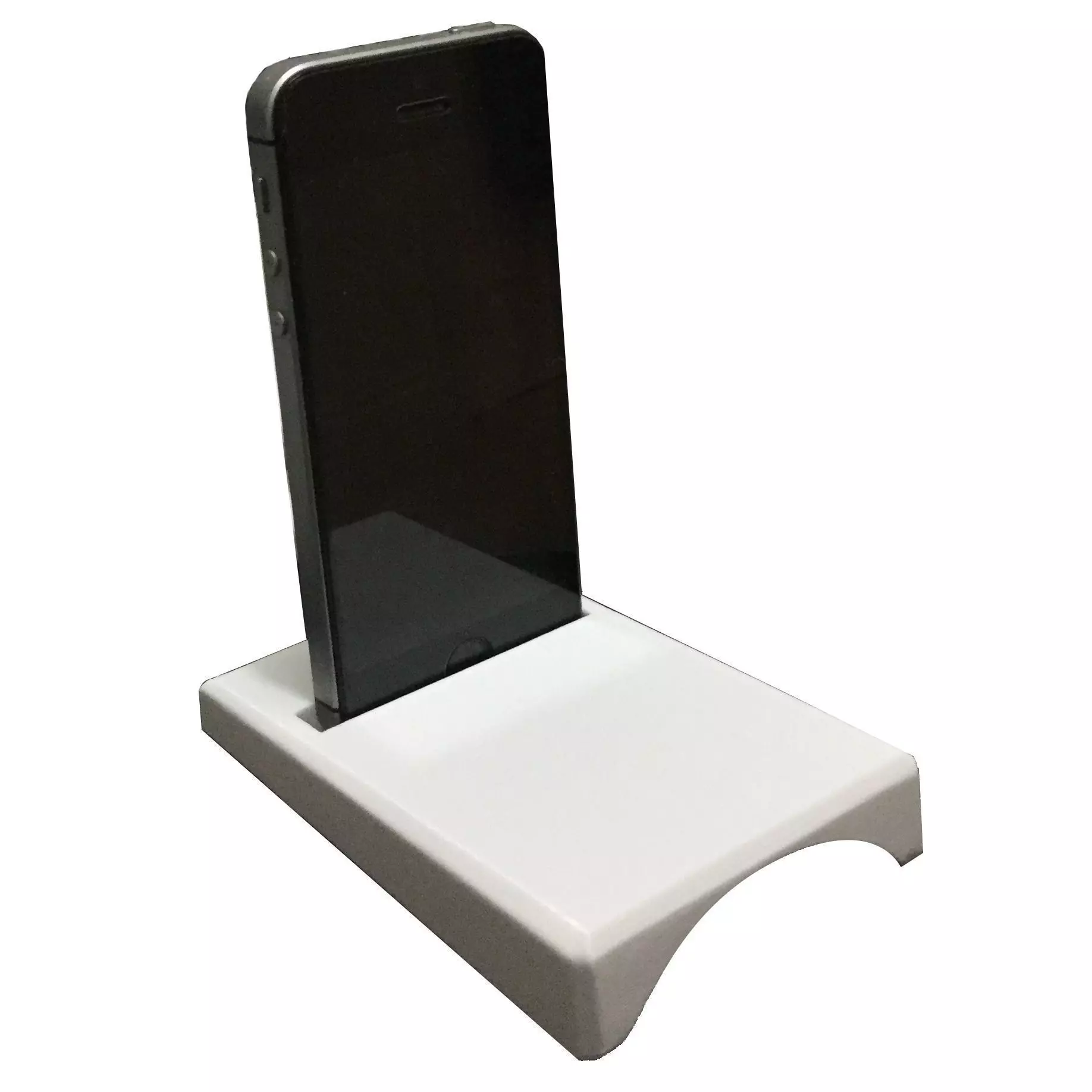 Sound amplifier and holder for Mobile 3D print model_0