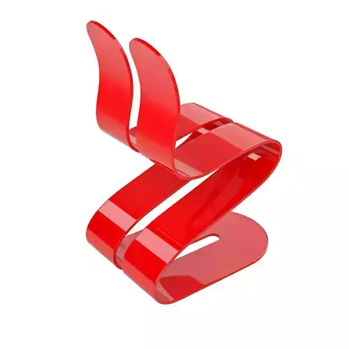 lamberti Fluid Ribbon Lacquered chair