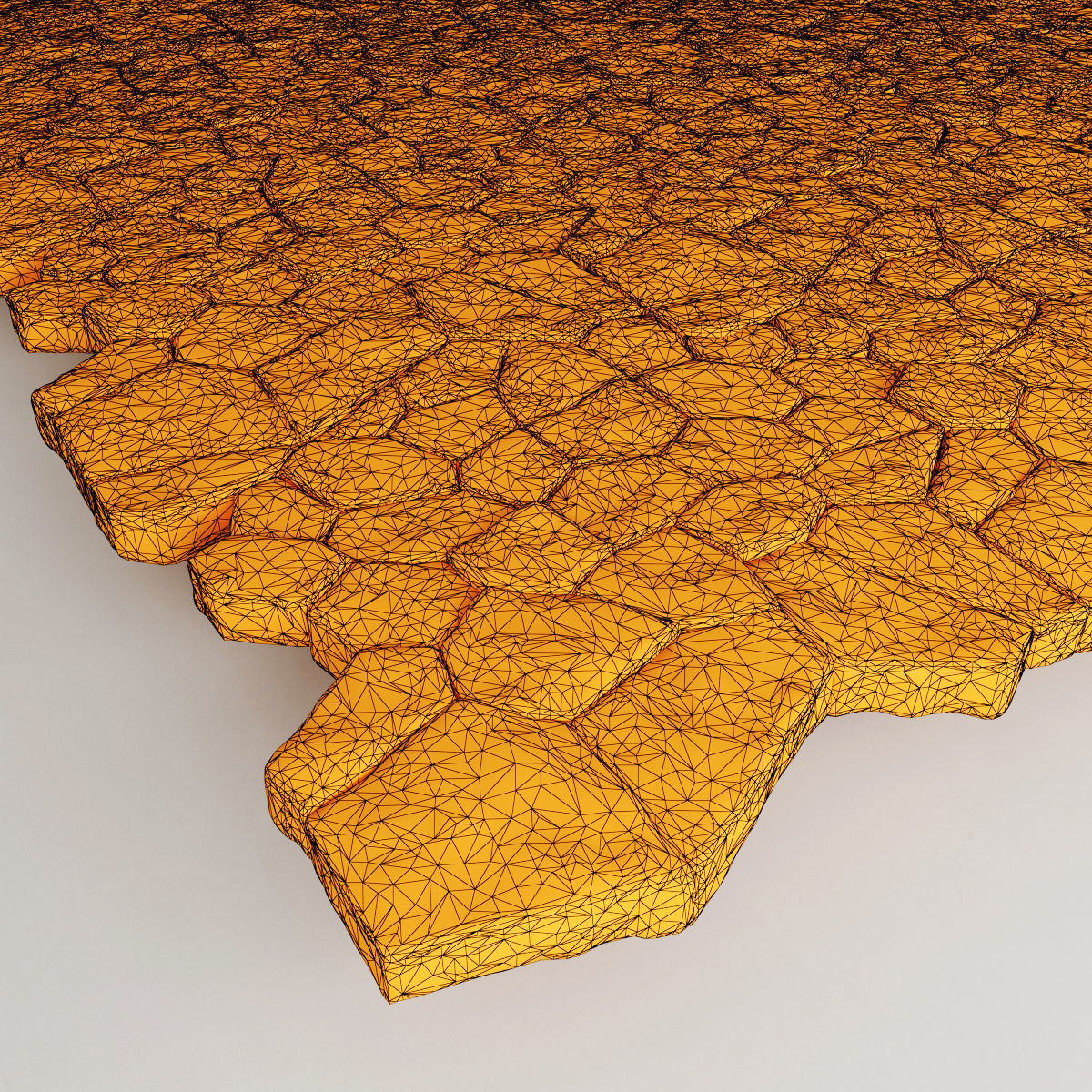 Paving rock 3D model_5