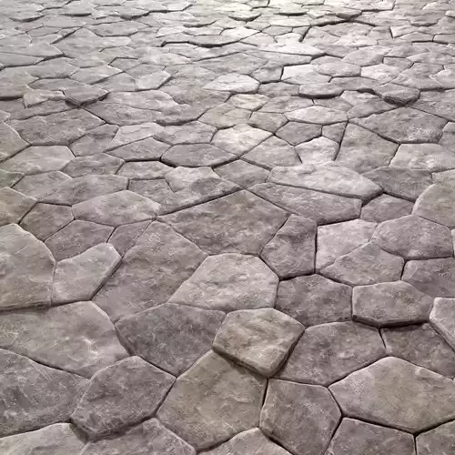Paving rock 3D model