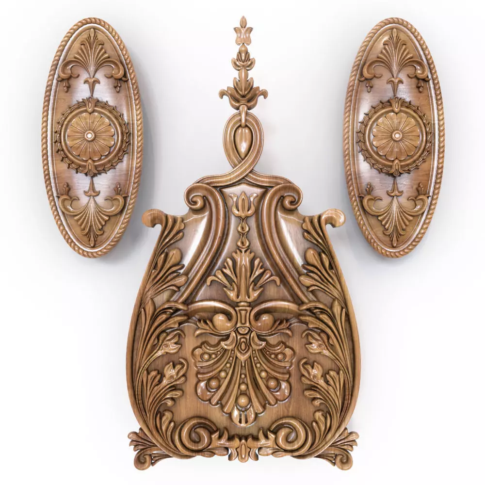 Stucco decor 3D model