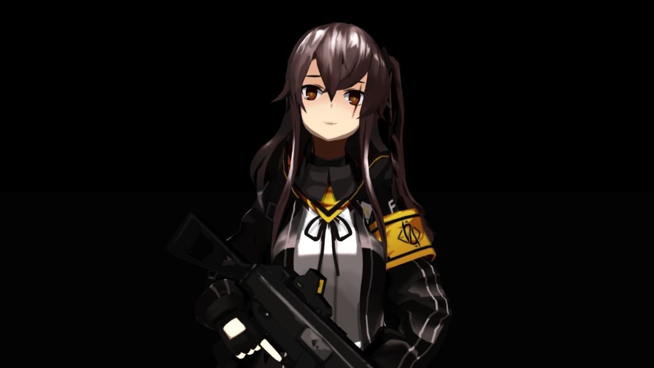 UMP45 Girls Frontline 3D model_5