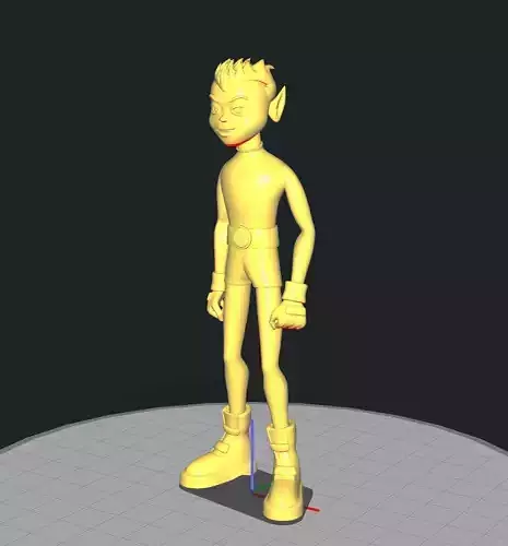 Teen Titan Beast Boy 3D print model