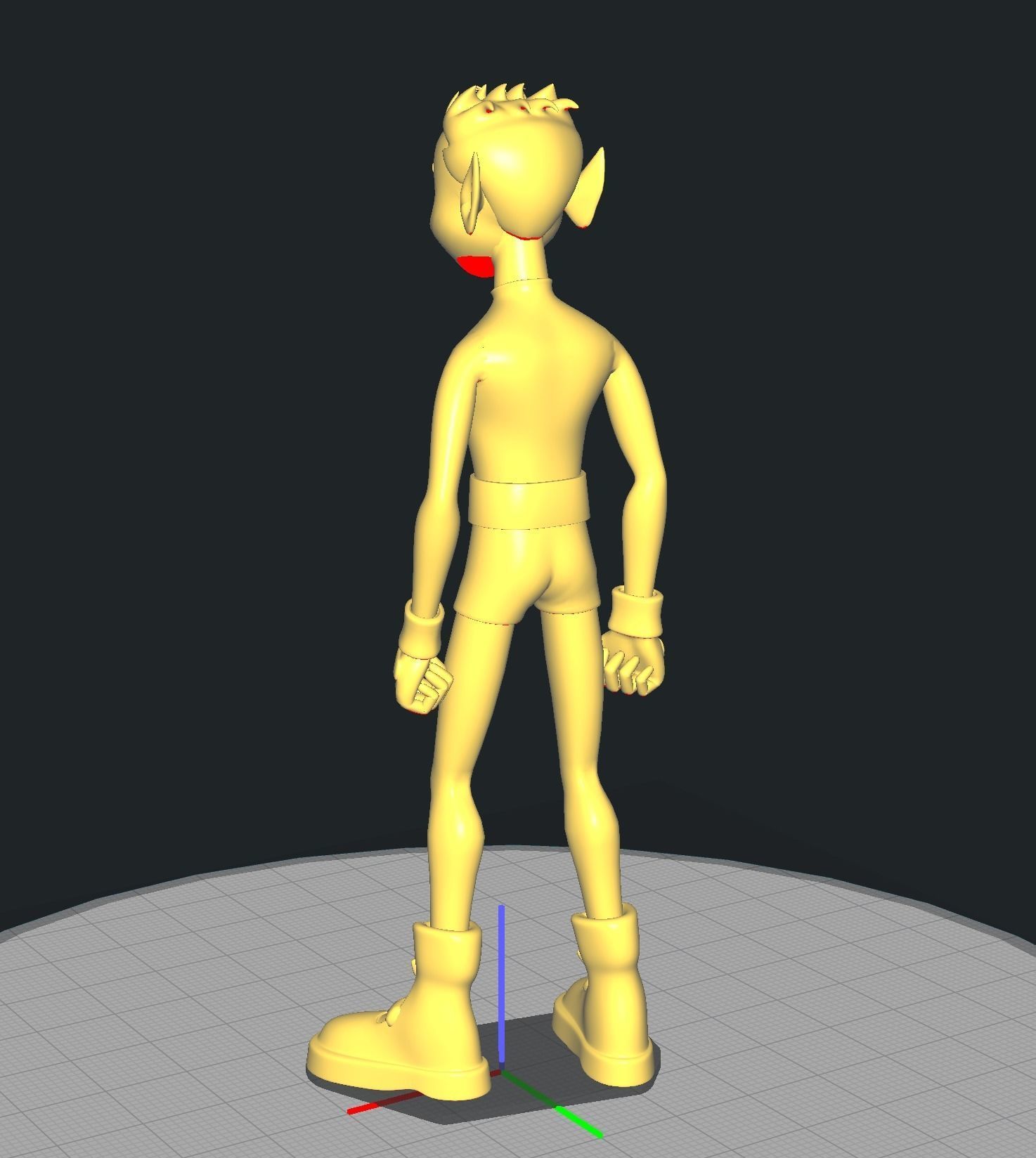 Teen Titan Beast Boy 3D print model_1