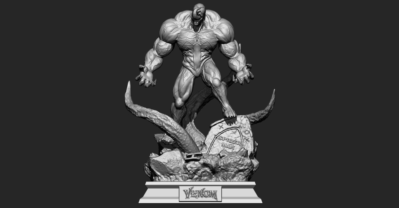 Super Venom - Marvel 3D print model_6