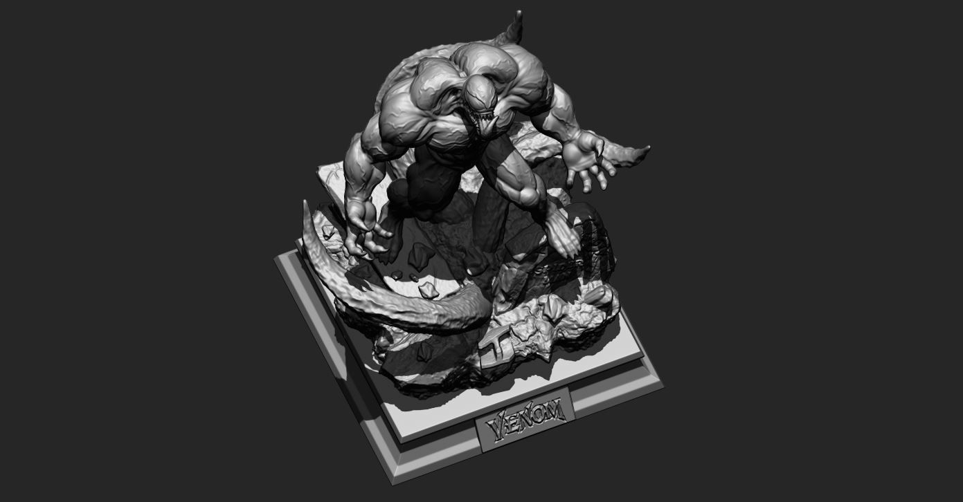 Super Venom - Marvel 3D print model_13