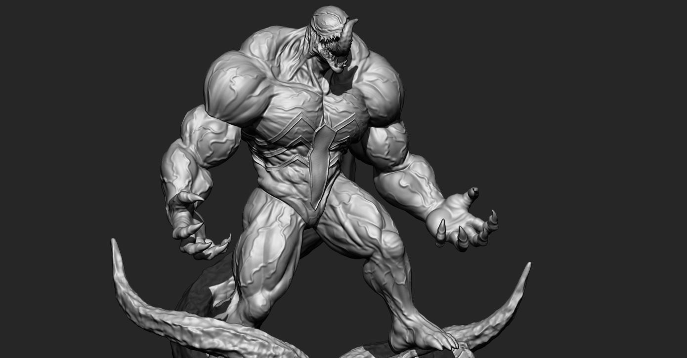 Super Venom - Marvel 3D print model_16
