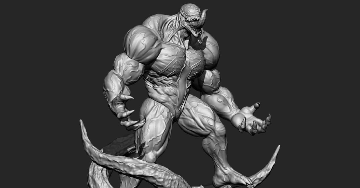 Super Venom - Marvel 3D print model_20