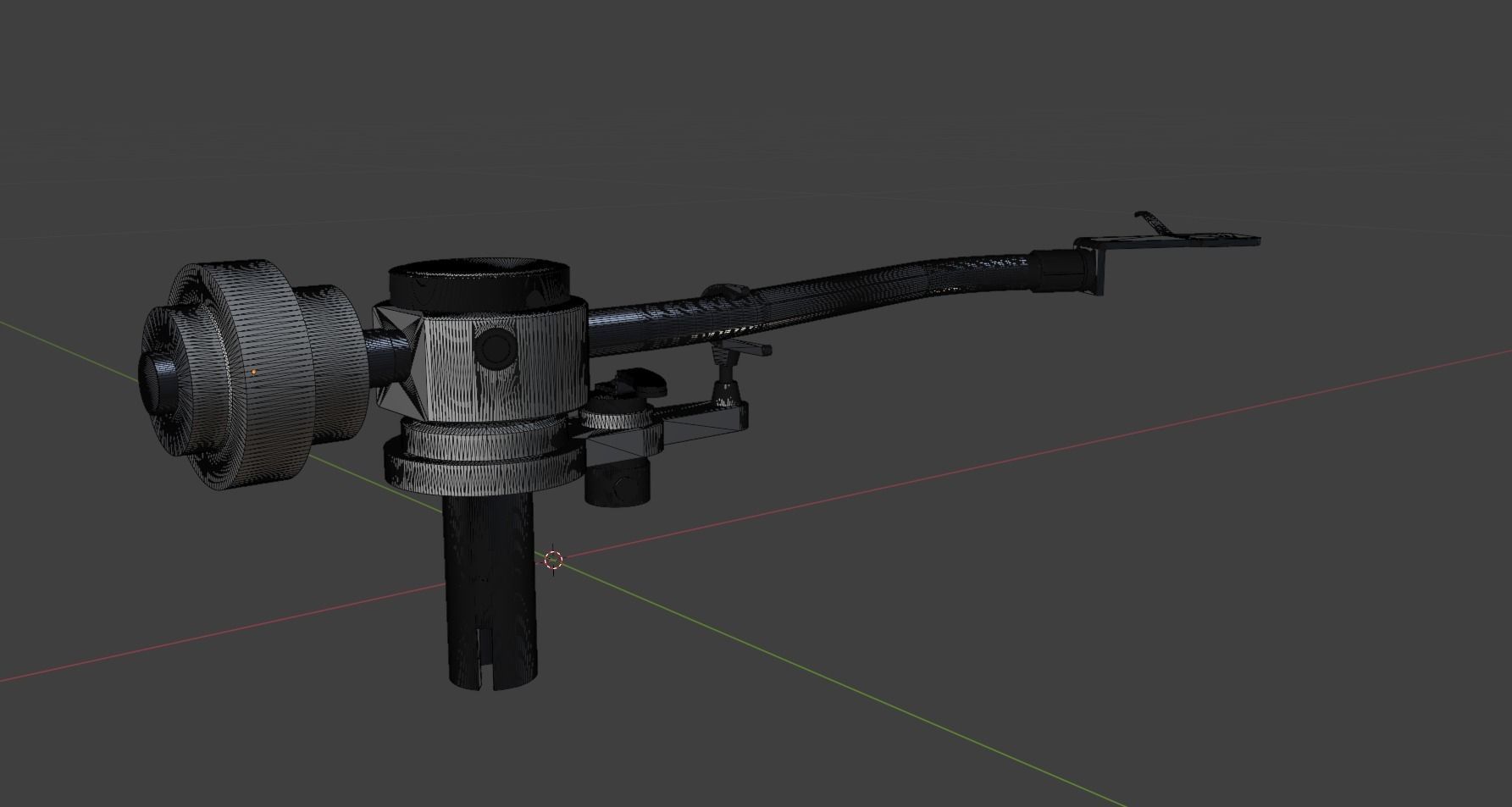 pickup arm 3D model_3