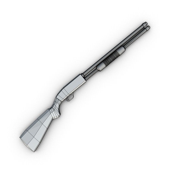 Modern Weapons Pack 3D model_27