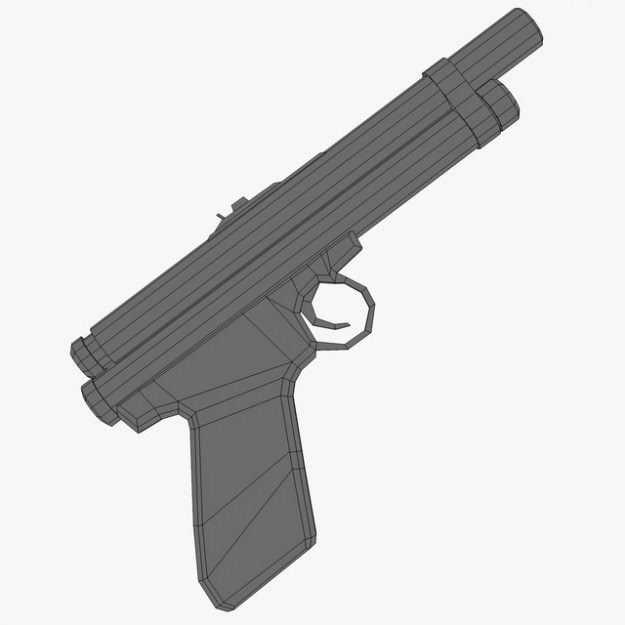 Modern Weapons Pack 3D model_12