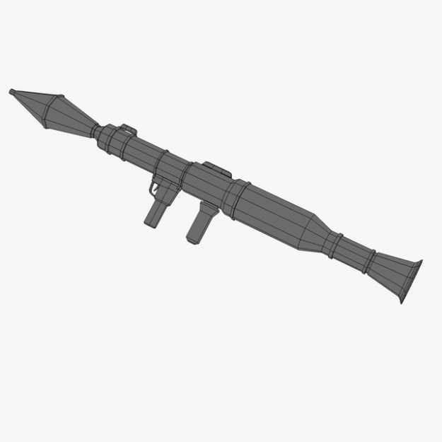 Modern Weapons Pack 3D model_13